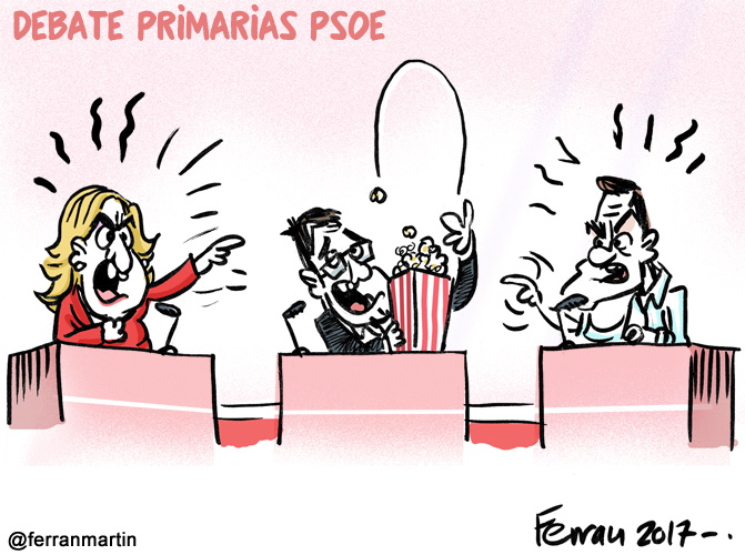 Debate primarias PSOE